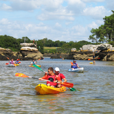 vacances sport tregunc kayak de mer