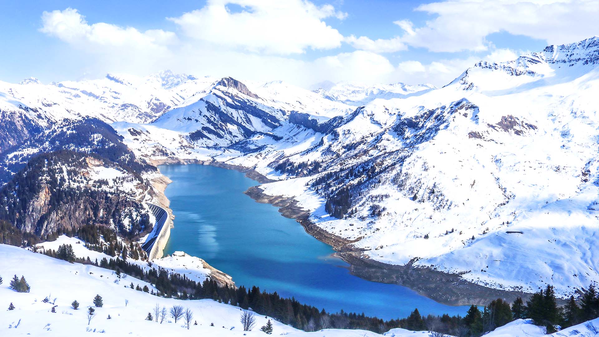 village vacances areches beaufort montagne barrage de roselend